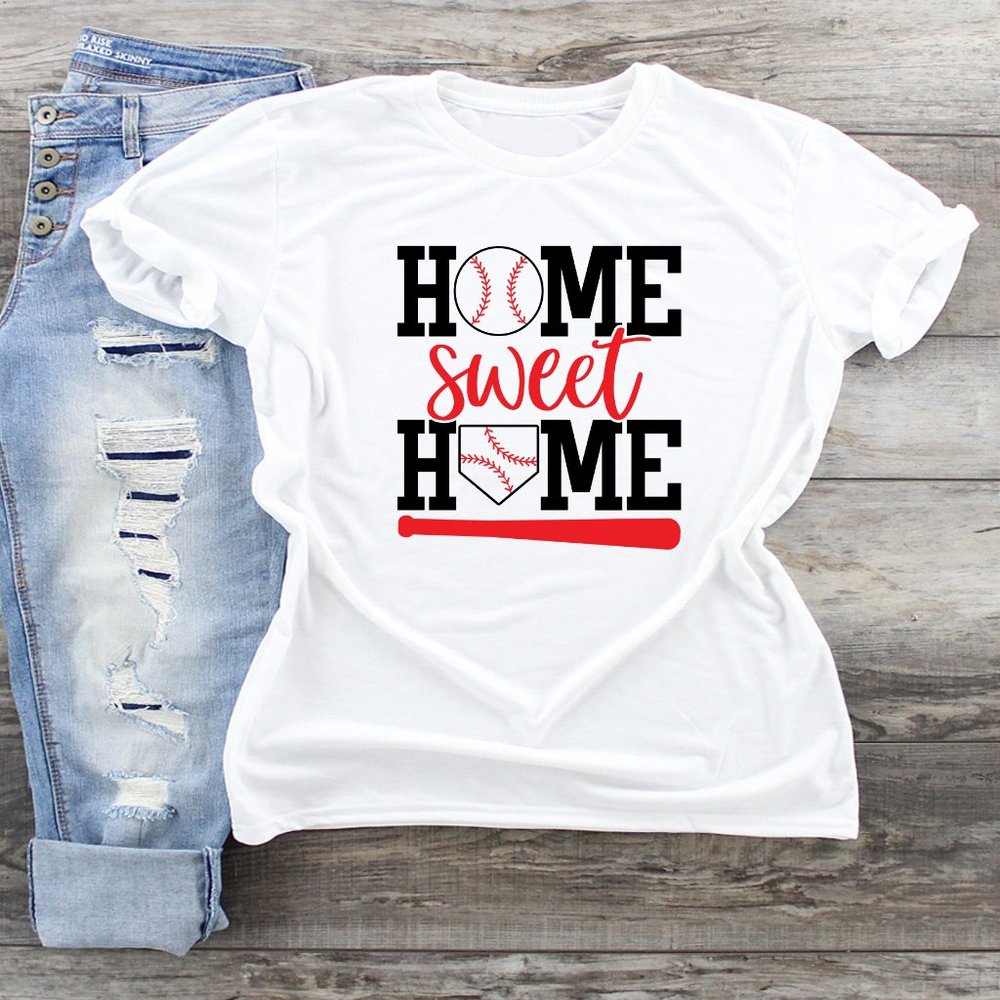 Home Sweet Home Base Ball T shirt